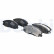 Brake Pad Set, disc brake LP1743 Delphi, Thumbnail 2