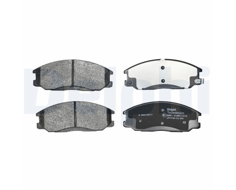 Brake Pad Set, disc brake LP1743 Delphi, Image 3