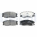 Brake Pad Set, disc brake LP1743 Delphi, Thumbnail 3