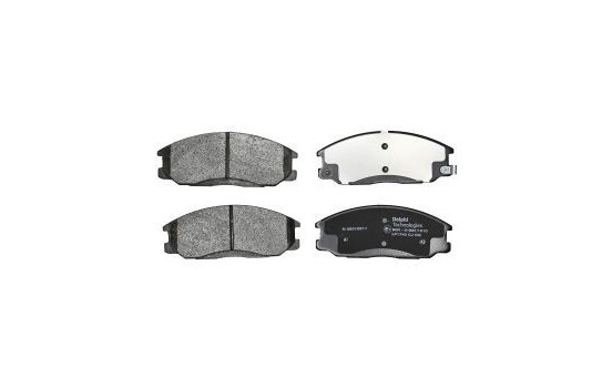 Brake Pad Set, disc brake LP1743 Delphi, Image 2