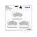 Brake Pad Set, disc brake LP1743 Delphi, Thumbnail 3