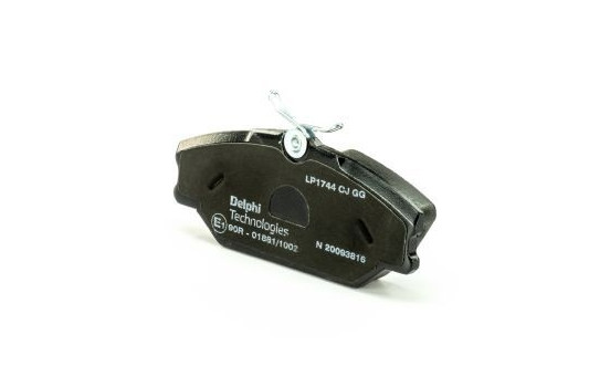 Brake Pad Set, disc brake LP1744 Delphi
