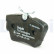 Brake Pad Set, disc brake LP1745 Delphi, Thumbnail 2