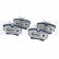 Brake pad set, disc brake LP1745LC Delphi, Thumbnail 2