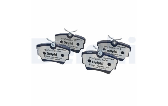 Brake pad set, disc brake LP1745LC Delphi, Image 2