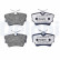Brake pad set, disc brake LP1745LC Delphi, Thumbnail 3