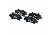 Brake Pad Set, disc brake LP1746 Delphi