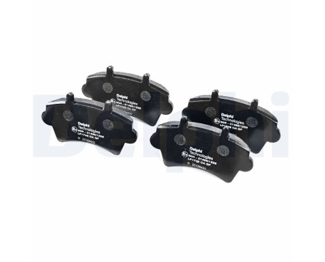 Brake Pad Set, disc brake LP1746 Delphi