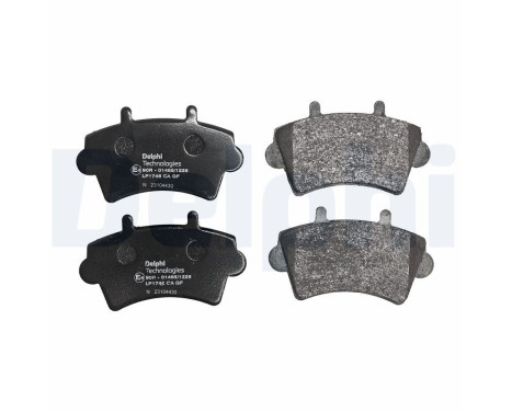 Brake Pad Set, disc brake LP1746 Delphi, Image 2