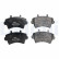 Brake Pad Set, disc brake LP1746 Delphi, Thumbnail 2