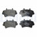 Brake Pad Set, disc brake LP1746 Delphi, Thumbnail 3