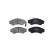 Brake Pad Set, disc brake LP1751 Delphi, Thumbnail 2