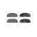 Brake Pad Set, disc brake LP1766 Delphi, Thumbnail 2