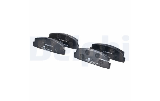 Brake Pad Set, disc brake LP1766 Delphi
