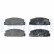 Brake Pad Set, disc brake LP1766 Delphi, Thumbnail 2