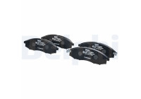 Brake Pad Set, disc brake LP1772 Delphi