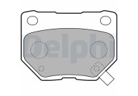 Brake Pad Set, disc brake LP1780 Delphi
