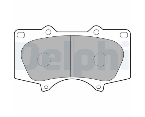 Brake Pad Set, disc brake LP1782 Delphi