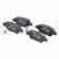 Brake Pad Set, disc brake LP1785 Delphi