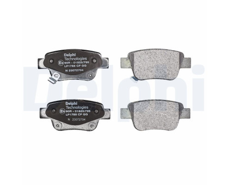 Brake Pad Set, disc brake LP1785 Delphi, Image 2