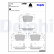 Brake Pad Set, disc brake LP1785 Delphi, Thumbnail 3