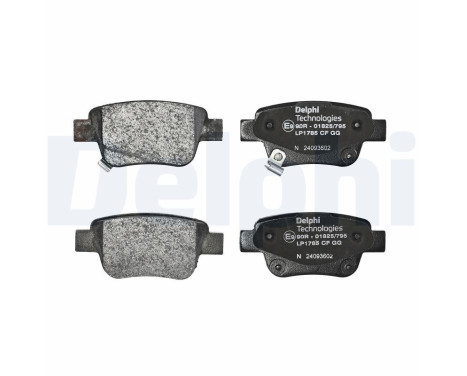 Brake Pad Set, disc brake LP1785 Delphi, Image 3