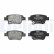 Brake Pad Set, disc brake LP1785 Delphi, Thumbnail 3