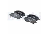 Brake Pad Set, disc brake LP1786 Delphi