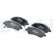 Brake Pad Set, disc brake LP1786 Delphi