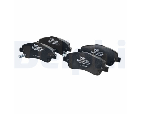 Brake Pad Set, disc brake LP1786 Delphi, Image 2