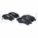 Brake Pad Set, disc brake LP1786 Delphi, Thumbnail 2