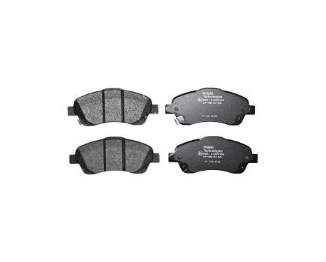 Brake Pad Set, disc brake LP1786 Delphi, Image 2