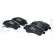 Brake Pad Set, disc brake LP1786 Delphi
