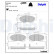 Brake Pad Set, disc brake LP1786 Delphi, Thumbnail 3