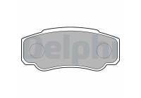 Brake Pad Set, disc brake LP1790 Delphi