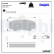 Brake Pad Set, disc brake LP1790 Delphi