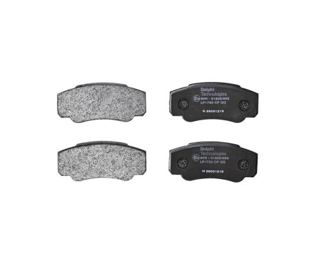 Brake Pad Set, disc brake LP1790 Delphi, Image 3