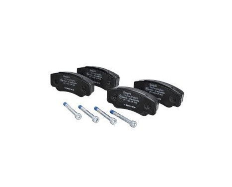 Brake Pad Set, disc brake LP1790 Delphi