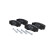 Brake Pad Set, disc brake LP1790 Delphi