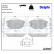 Brake Pad Set, disc brake LP1791 Delphi