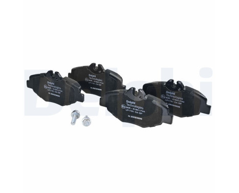 Brake Pad Set, disc brake LP1791 Delphi, Image 2