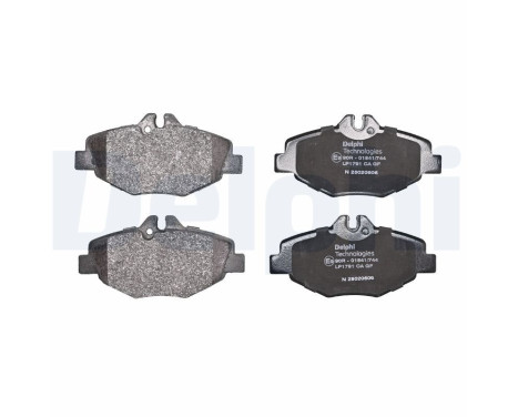 Brake Pad Set, disc brake LP1791 Delphi, Image 3