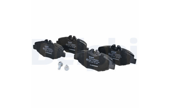 Brake Pad Set, disc brake LP1791 Delphi