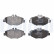 Brake Pad Set, disc brake LP1791 Delphi, Thumbnail 2