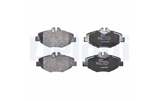 Brake Pad Set, disc brake LP1791 Delphi, Image 2