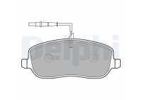 Brake Pad Set, disc brake LP1792 Delphi