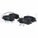Brake Pad Set, disc brake LP1792 Delphi, Thumbnail 2