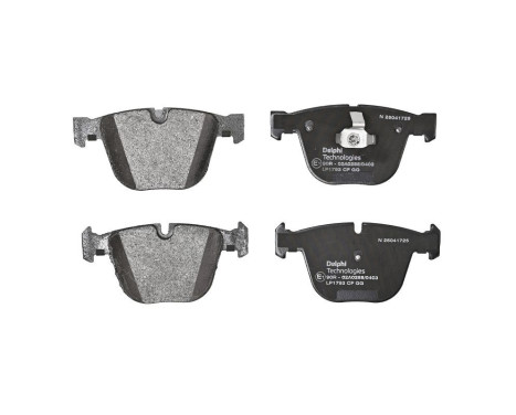 Brake Pad Set, disc brake LP1793 Delphi, Image 3