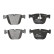 Brake Pad Set, disc brake LP1793 Delphi, Thumbnail 3