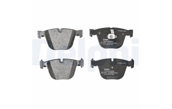 Brake Pad Set, disc brake LP1793 Delphi, Image 2